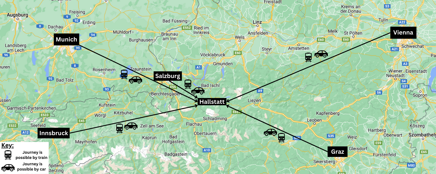 How To Get To Hallstatt