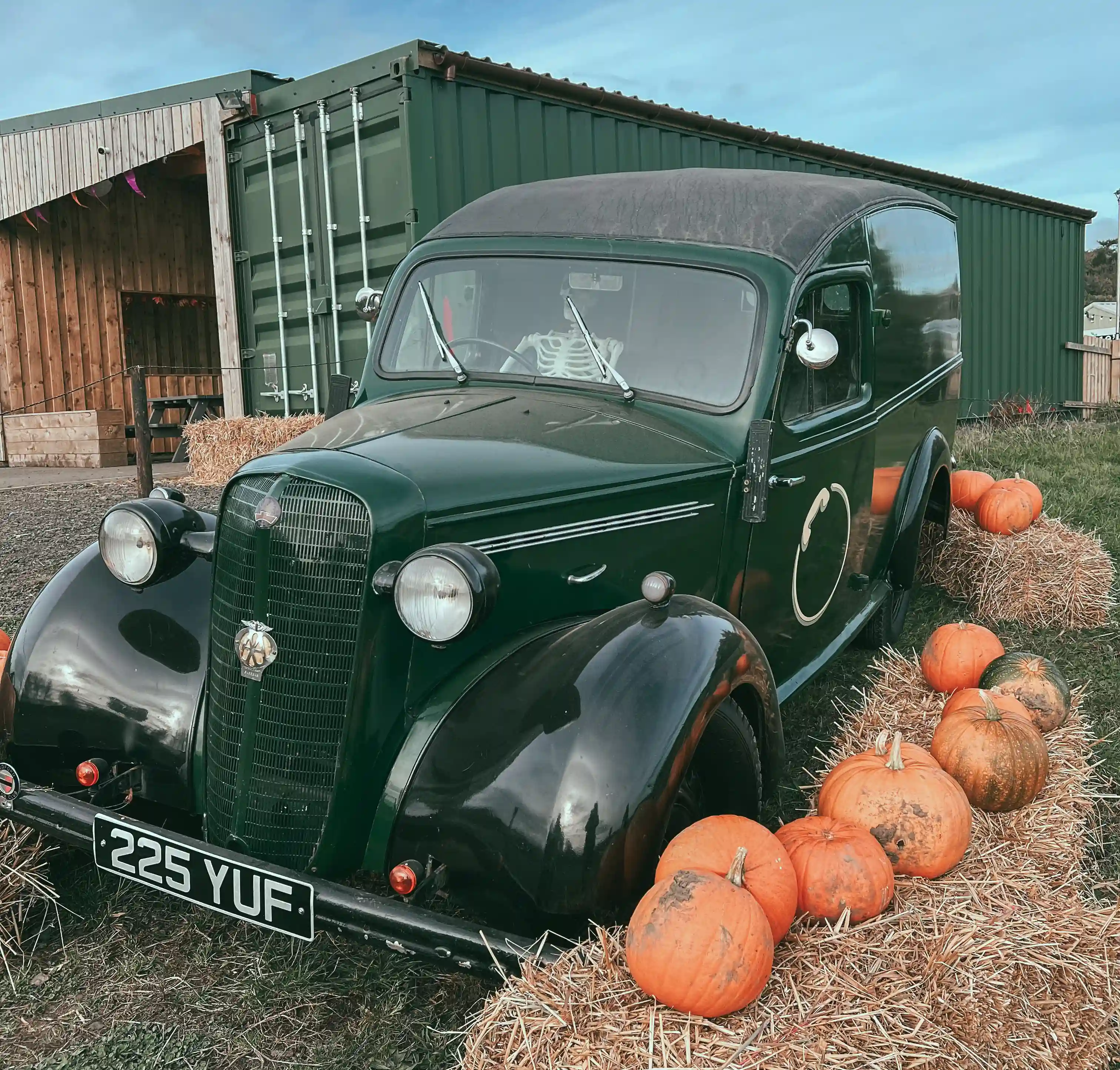 Halloween Decorations at Craigie's Farm Pumpkin Patch