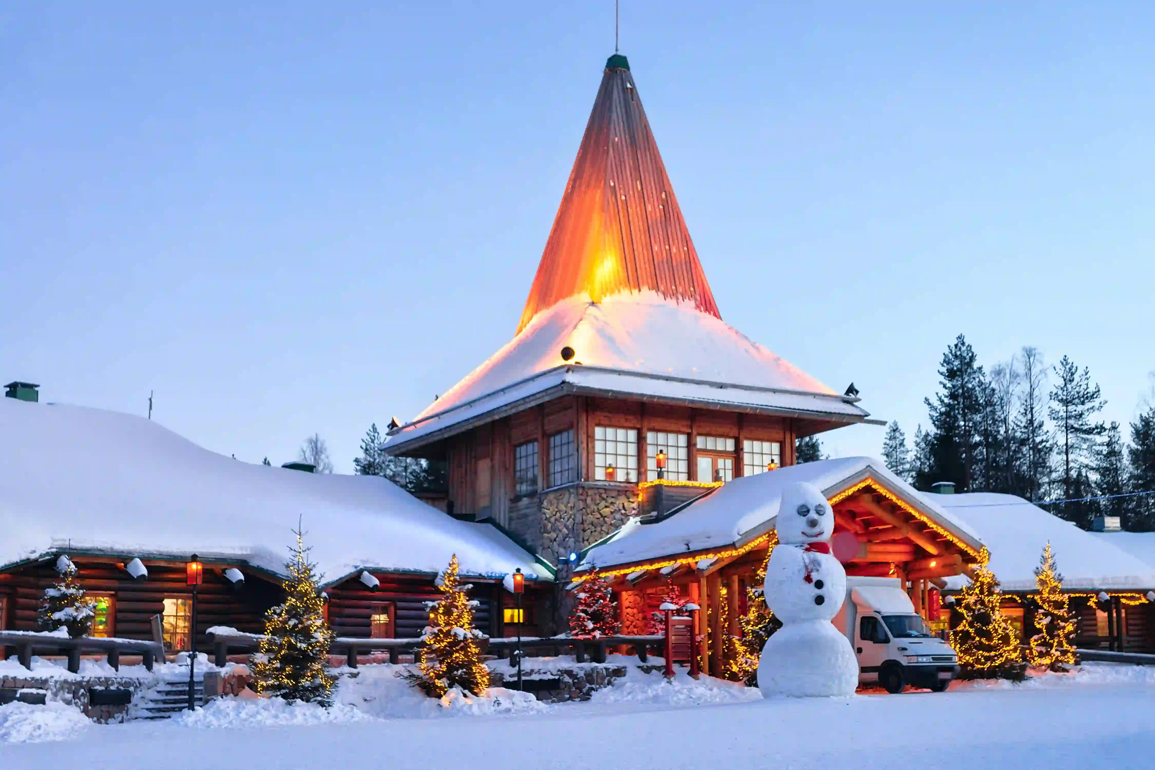 Rovaniemi is the official hometown of Santa Clause in Finland.