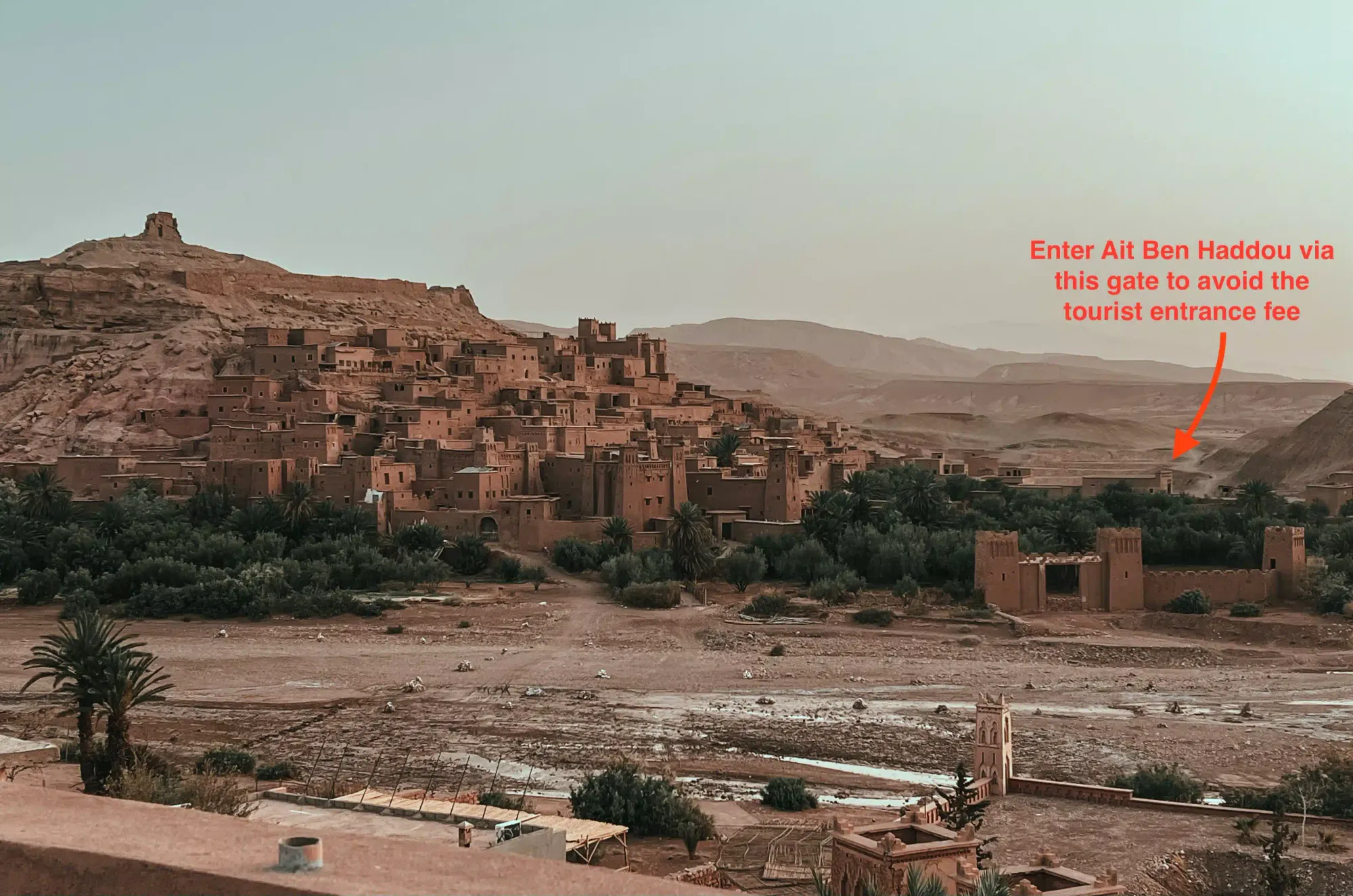 Ait Ben Haddou Entrance Fee