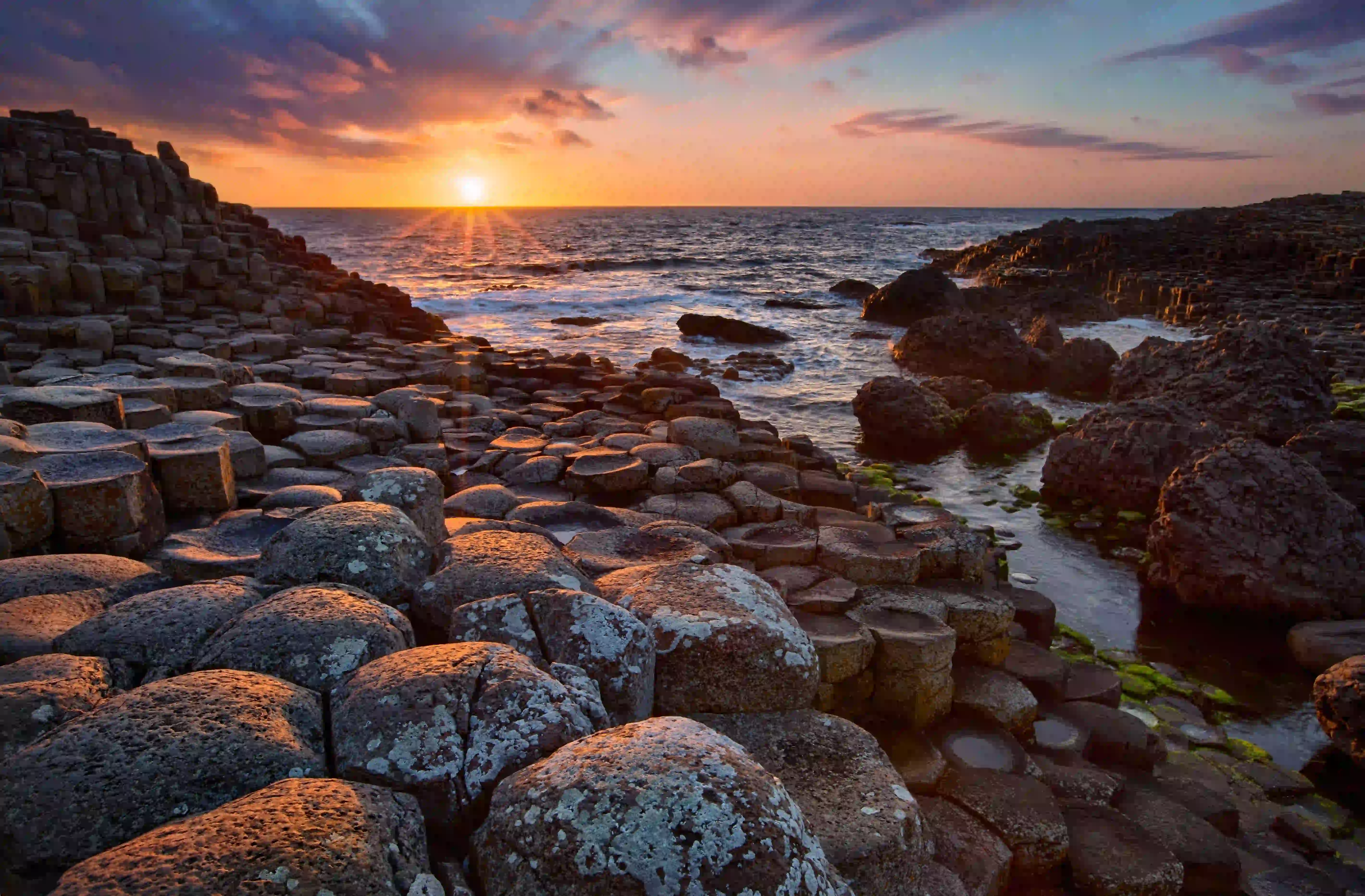 Giants Causeway, County Antrim, Northern Ireland.