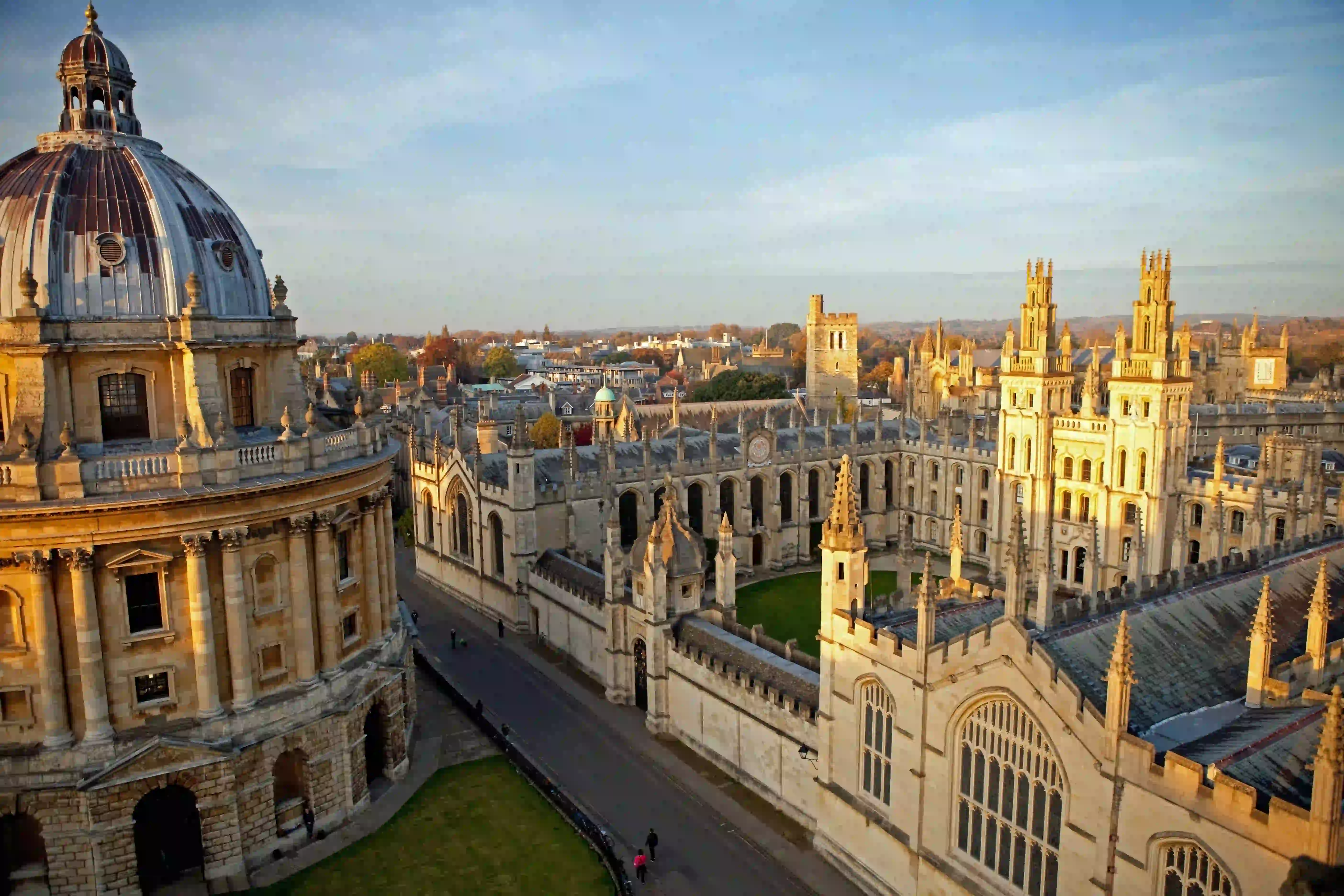 Radcliffe Camera and All Souls College, Oxford, England.