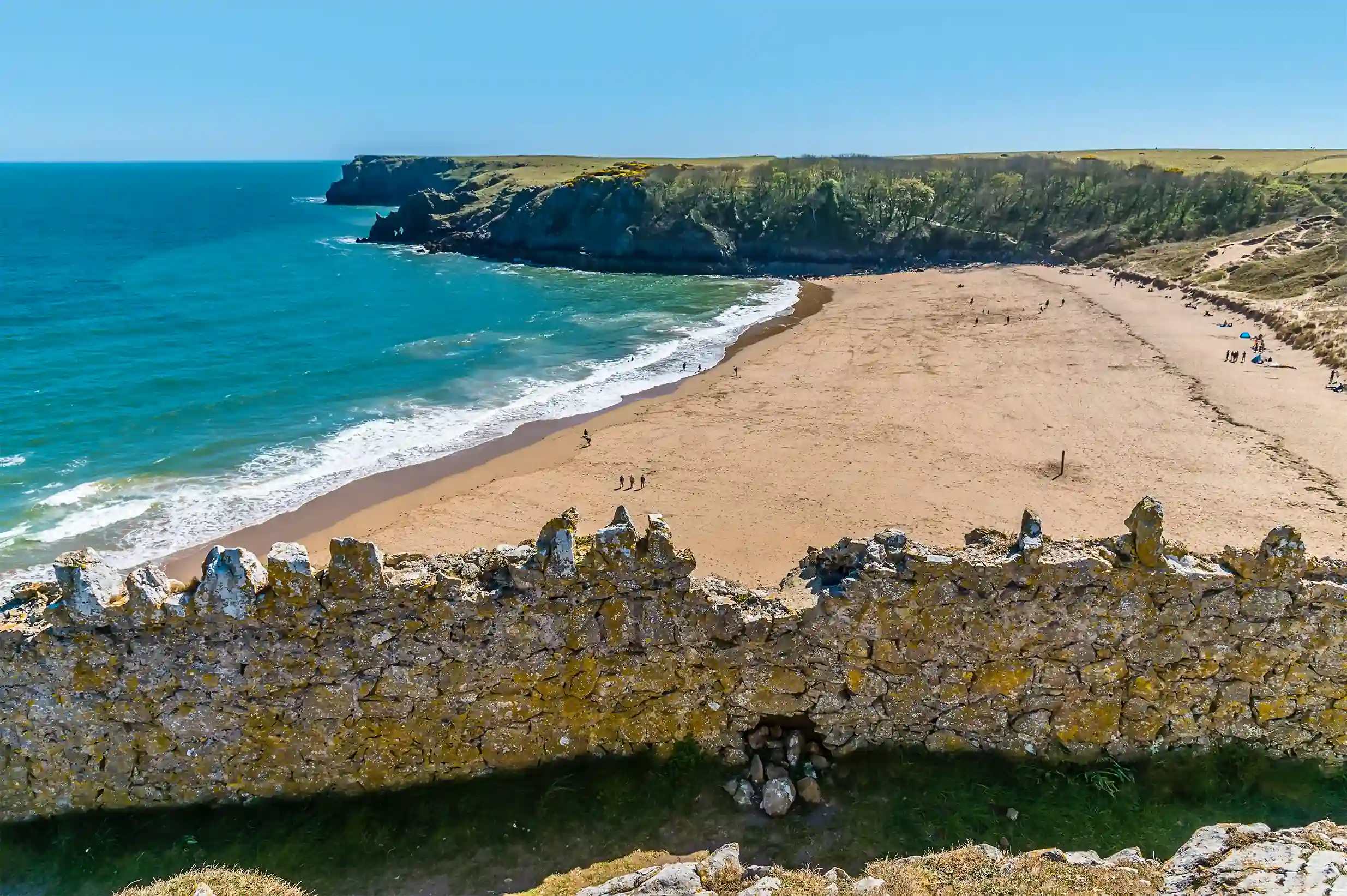 Barafundle Bay, Pembrokeshire, Wales.