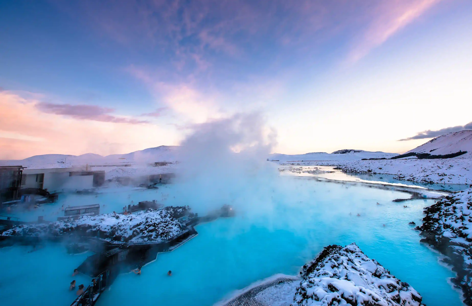 Blue Lagoon, Reykjavik, Iceland.