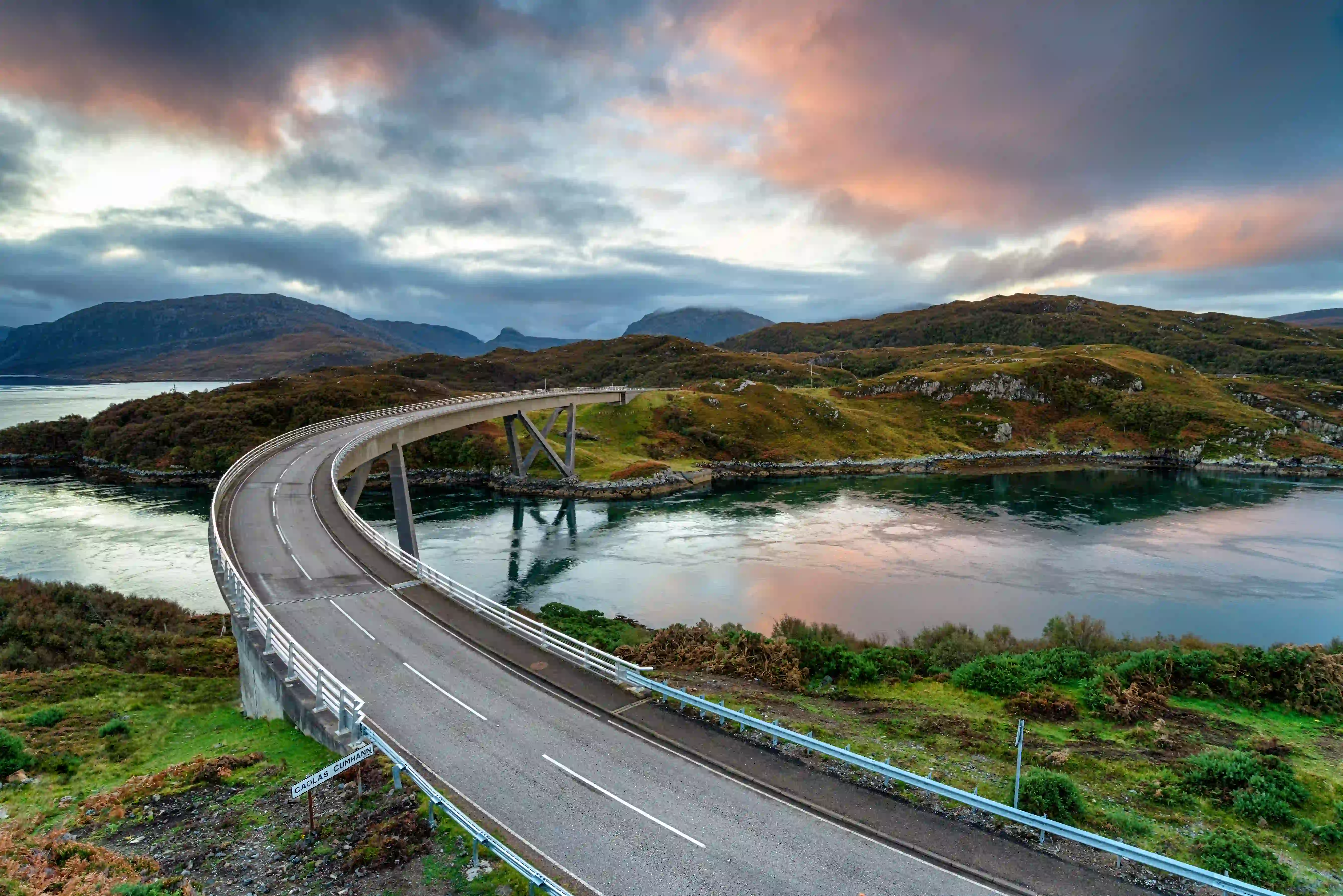 Kylesku Bridge, Sutherland, Scotland.